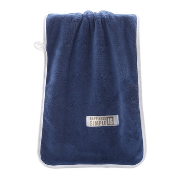 Arc törölköző korall fleece anyagból, élénk varrás és kivágott velúr keretszéllel, 400D, 100–120 g, East Morning