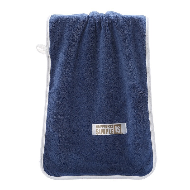 Arc törölköző korall fleece anyagból, élénk varrás és kivágott velúr keretszéllel, 400D, 100–120 g, East Morning