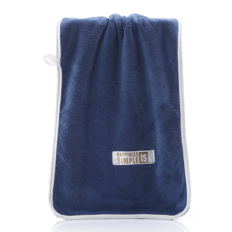 Arc törölköző korall fleece anyagból, élénk varrás és kivágott velúr keretszéllel, 400D, 100–120 g, East Morning