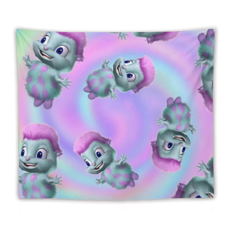 BibbleMeme Peizažinis Gobelenas — Poliesteris, Mašininis audimas, Stačiakampio formos, Peizažo raštas, Prisitaikantis