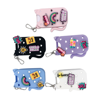 Touchland Σιλικόνης προστατευτικό κάλυμμα για φιάλη σπρέι αντισηπτικού – Δημιουργικό στιλ; Υλικό: Σιλικόνη; Μάρκα: Bairui; Κυκλοφορία: Χειμώνας 2025; Κατηγορία: Άλλα μέσα αποθήκευσης και προστασίας από σκόνη