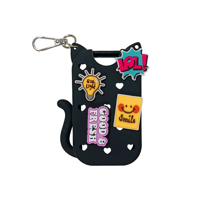 Touchland Σιλικόνης προστατευτικό κάλυμμα για φιάλη σπρέι αντισηπτικού – Δημιουργικό στιλ; Υλικό: Σιλικόνη; Μάρκα: Bairui; Κυκλοφορία: Χειμώνας 2025; Κατηγορία: Άλλα μέσα αποθήκευσης και προστασίας από σκόνη