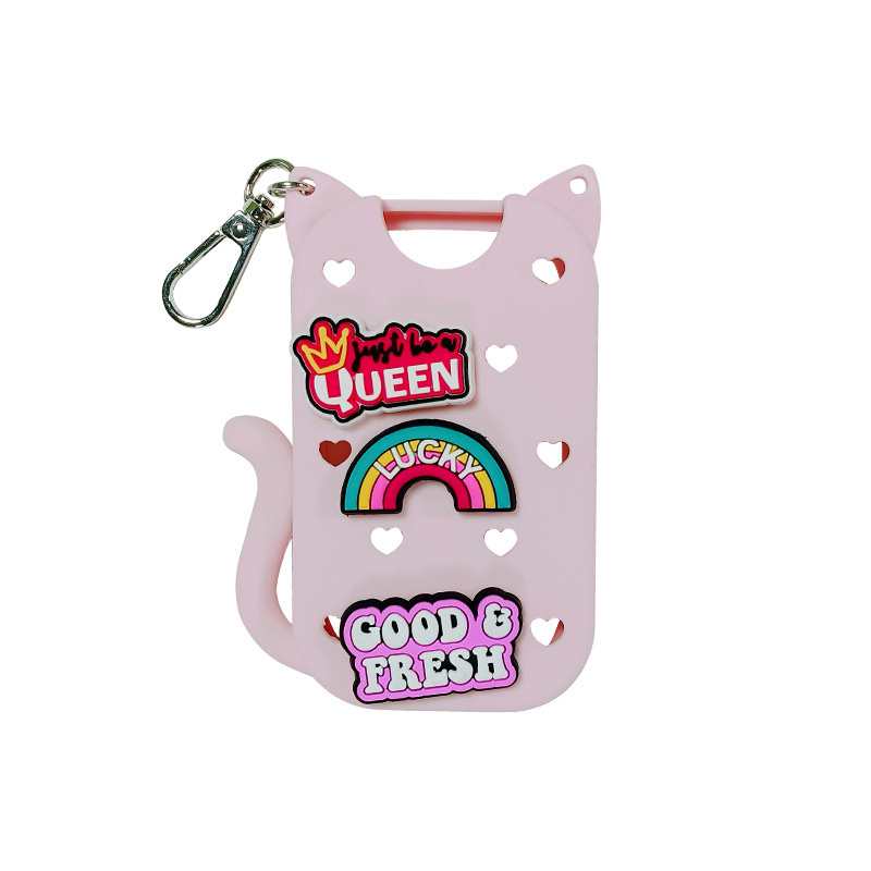 Touchland Σιλικόνης προστατευτικό κάλυμμα για φιάλη σπρέι αντισηπτικού – Δημιουργικό στιλ; Υλικό: Σιλικόνη; Μάρκα: Bairui; Κυκλοφορία: Χειμώνας 2025; Κατηγορία: Άλλα μέσα αποθήκευσης και προστασίας από σκόνη