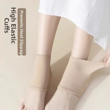 Protecție pentru călcâi crăpat pentru femei și bărbați — șosetă din silicon și bumbac, moale, pentru hidratarea călcâiului, stil zilnic, Friendly (Model: Other; Tip încălțăminte: Altul; Stil: Zilnic; Sezoane: Toate anotimpurile)