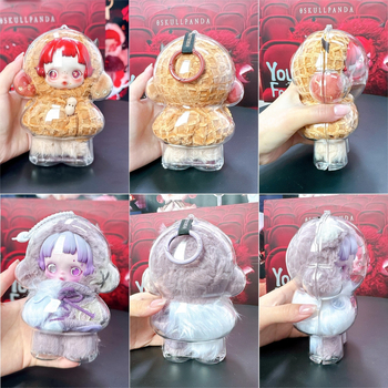 Skullpanda trešās paaudzes aizsargkaste priekš Bubble Mart, akrils, japāņu stils, Jimujia