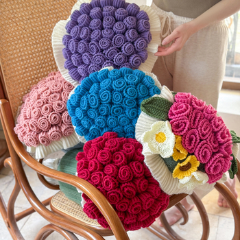 Μαξιλάρι και πετσέτα-κουβέρτα με αντίθεση ροζ ανθοδέσμη, μοτίβο κινουμένων σχεδίων, πολυεστέρας, τύπος πετσέτας-κουβέρτας, για όλες τις εποχές, μινιμαλιστικό στυλ