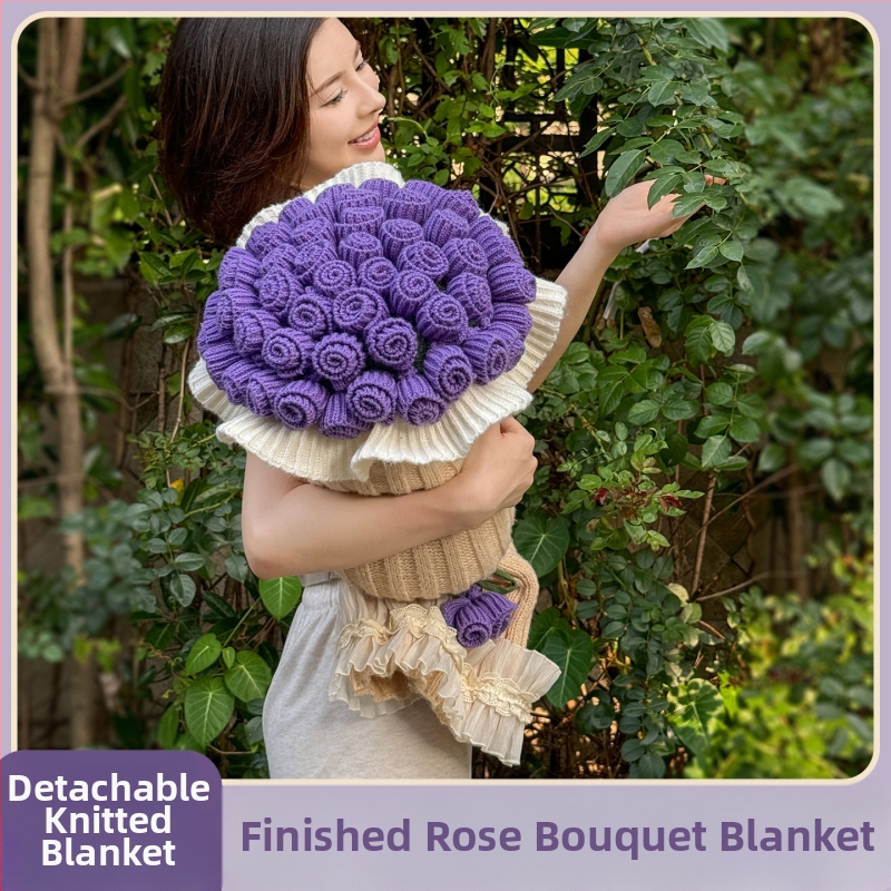 Μαξιλάρι και πετσέτα-κουβέρτα με αντίθεση ροζ ανθοδέσμη, μοτίβο κινουμένων σχεδίων, πολυεστέρας, τύπος πετσέτας-κουβέρτας, για όλες τις εποχές, μινιμαλιστικό στυλ