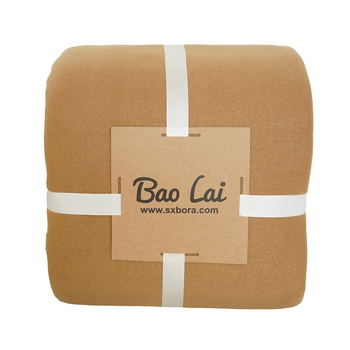 Προσαρμοζόμενη διπλής όψεως φλίς κουβέρτα για ξενοδοχεία και πλοία, μονόχρωμο σχέδιο, 520 g, 100% πολυεστέρας, άνοιξη–φθινόπωρο, δυνατότητα λογότυπου