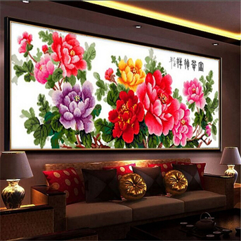 Kryžminio siuvimo peizažas — 9ct audinys, plastikinė plokštelė, paprastas ir modernus stilius, prekė Unique