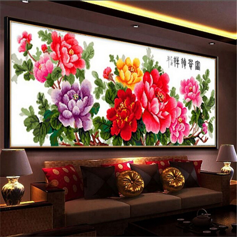 Kryžminio siuvimo peizažas — 9ct audinys, plastikinė plokštelė, paprastas ir modernus stilius, prekė Unique