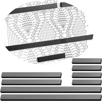 Магнитен държач за схеми за кръстосано бродиране с заменяеми магнити за модели на тъкане