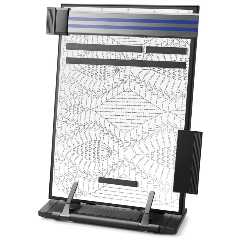 Магнитен държач за схеми за кръстосано бродиране с заменяеми магнити за модели на тъкане