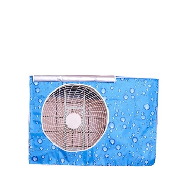 Orinės kondicionieriaus išorinės vieneto gaubtas, poliesterio audinys, 50% sudėtis, modernus minimalistinis stilius, dulkių apsauga, atsparus vandeniui ir saulės spindulių apsauga