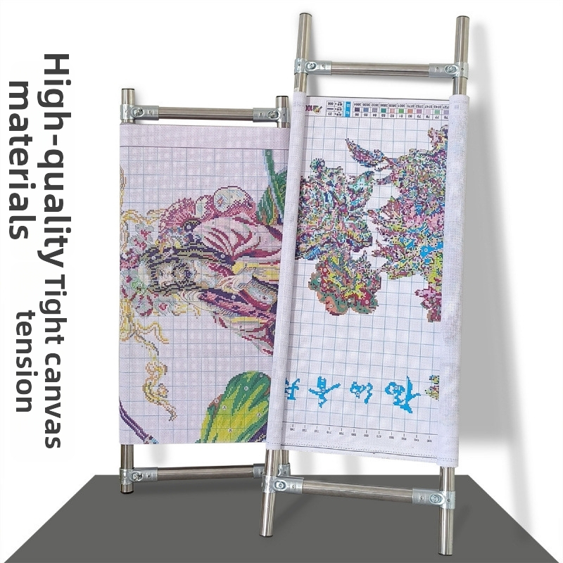 Регулируема рамка за кръстосано бродиране от неръждаема стомана