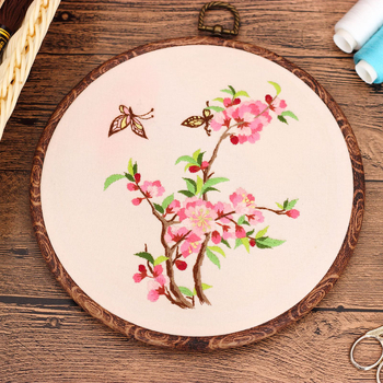 Комплект за кръстата бродерия - Нов китайски стил, памучна тъкан, серия Китайски вятър, текстилна бродерия