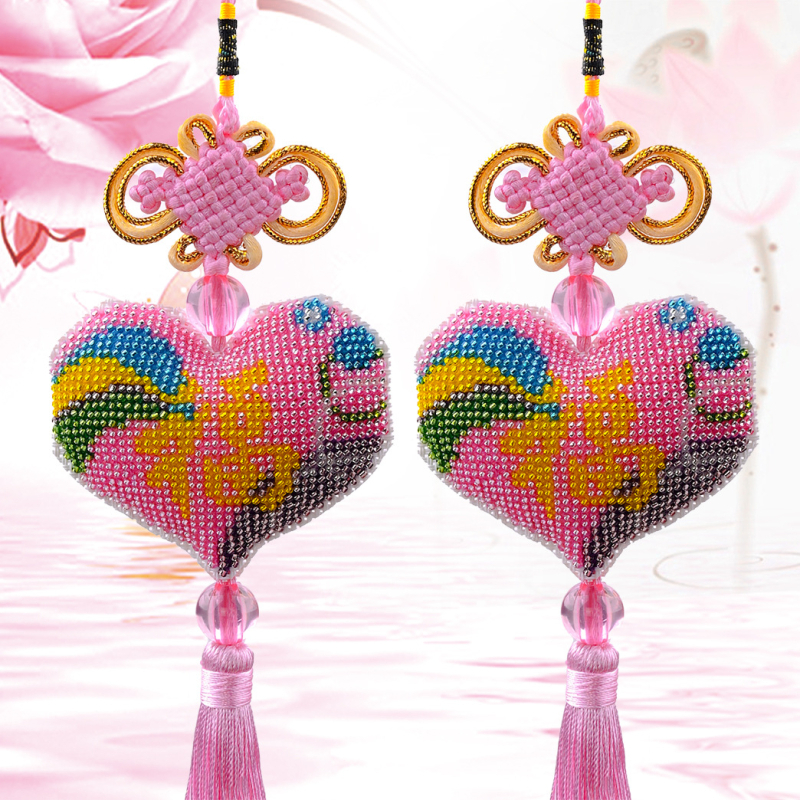 Dviviečiai kryžiaus siuvinėjimo rinkinys ant plastikinės drobės 14CT, gėlių/žolių/lapų motyvas, kinietiško klasikinio stiliaus, prekės ženklas Green phoenix