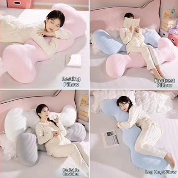 Nylonos borítással párna, töltet PP pamut, egyszínű, Little Fresh stílus