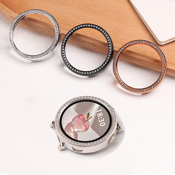 Защитен калъф за Huawei GT4/GT5 часовник, Диамантено кухо оформление, PC, 12g, съвместим с Huawei GT4/GT5