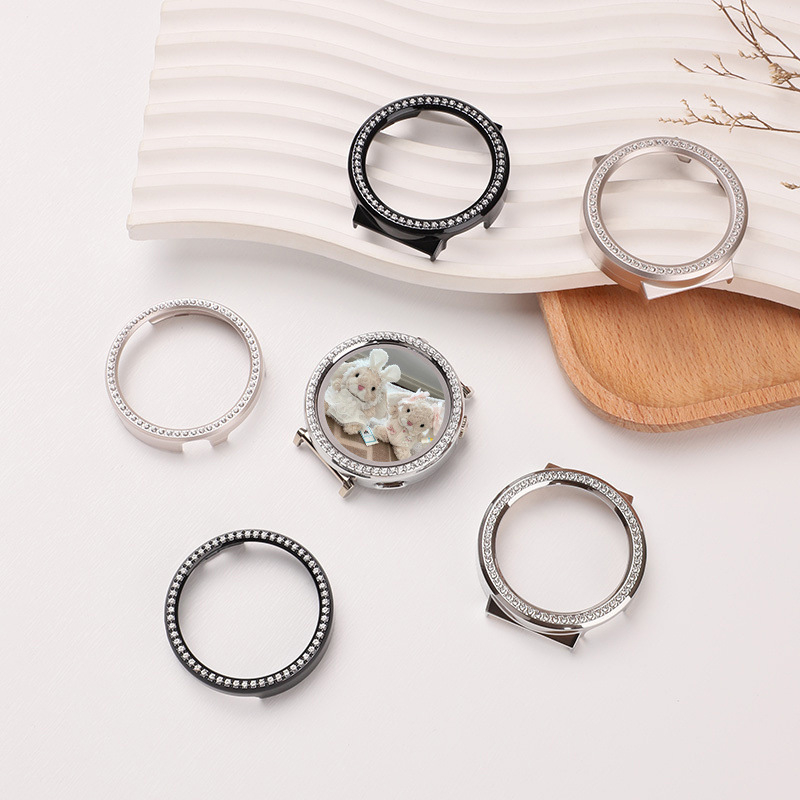 Защитен калъф за Huawei GT4/GT5 часовник, Диамантено кухо оформление, PC, 12g, съвместим с Huawei GT4/GT5