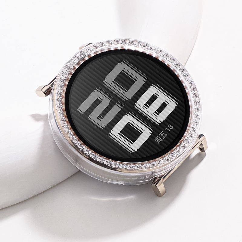 Защитен калъф за Huawei GT4/GT5 часовник, Диамантено кухо оформление, PC, 12g, съвместим с Huawei GT4/GT5