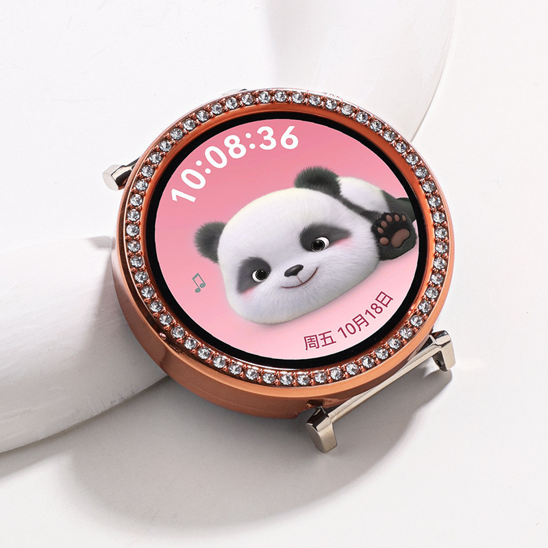 Защитен калъф за Huawei GT4/GT5 часовник, Диамантено кухо оформление, PC, 12g, съвместим с Huawei GT4/GT5