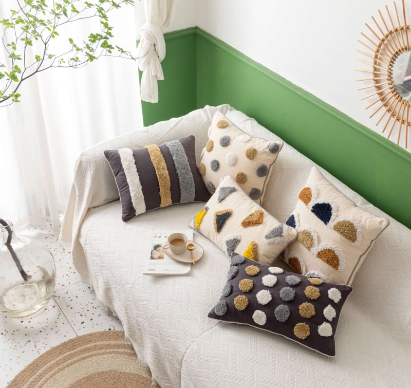 Navlaka za jastuk u boho stilu za kauč – kreativni kućni dekor