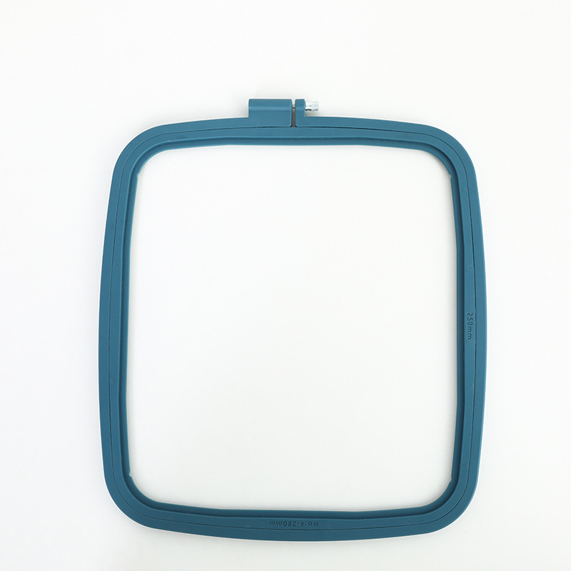 Kryžiaus siuvimo rinkinys su kvadratiniu siuvimo rėmu, 11CT audinys, plastikinis lakštas, figūros raštas