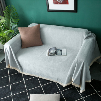 Chenille anyagú teljes fedésű kanapé takaró, csúszásmentes, rugalmas, négyszeres évszakokra tervezett multifunkcionális