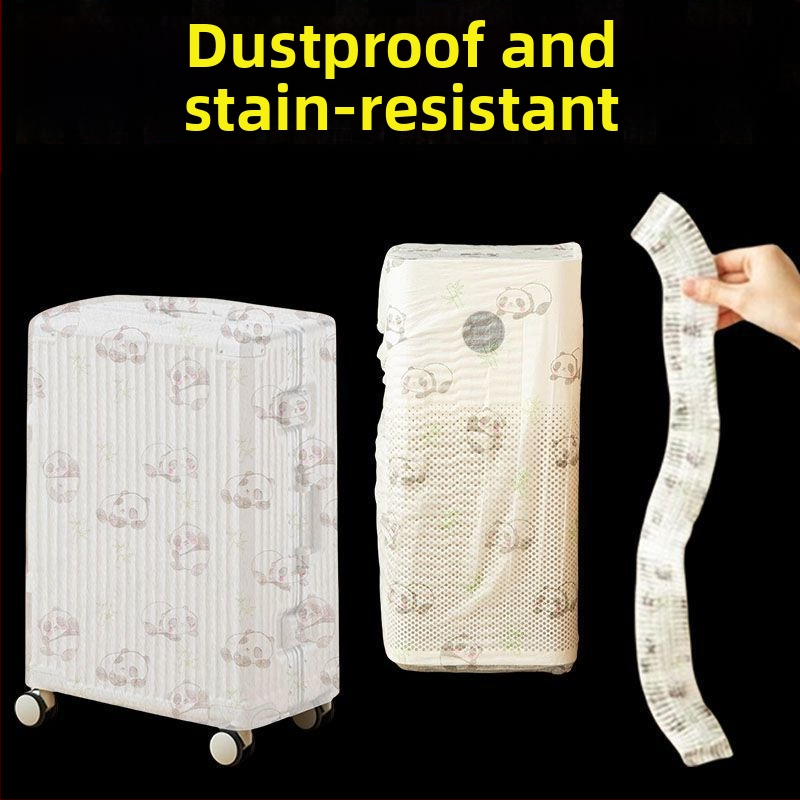 Kryt na batožinu proti prachu, univerzálny, jednorazový, netkaná látka, vodoodolný ochranný obal na cestovanie