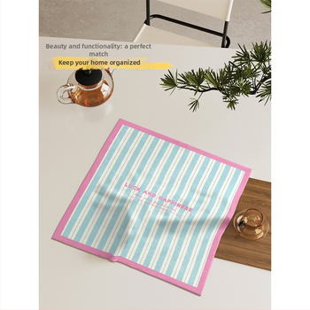 Poliesterinis uždangalas arbatos padėklui – dulkių apsauga ir veidrodžio uždangalas; tinka svetainei, miegamajam ir restoranui