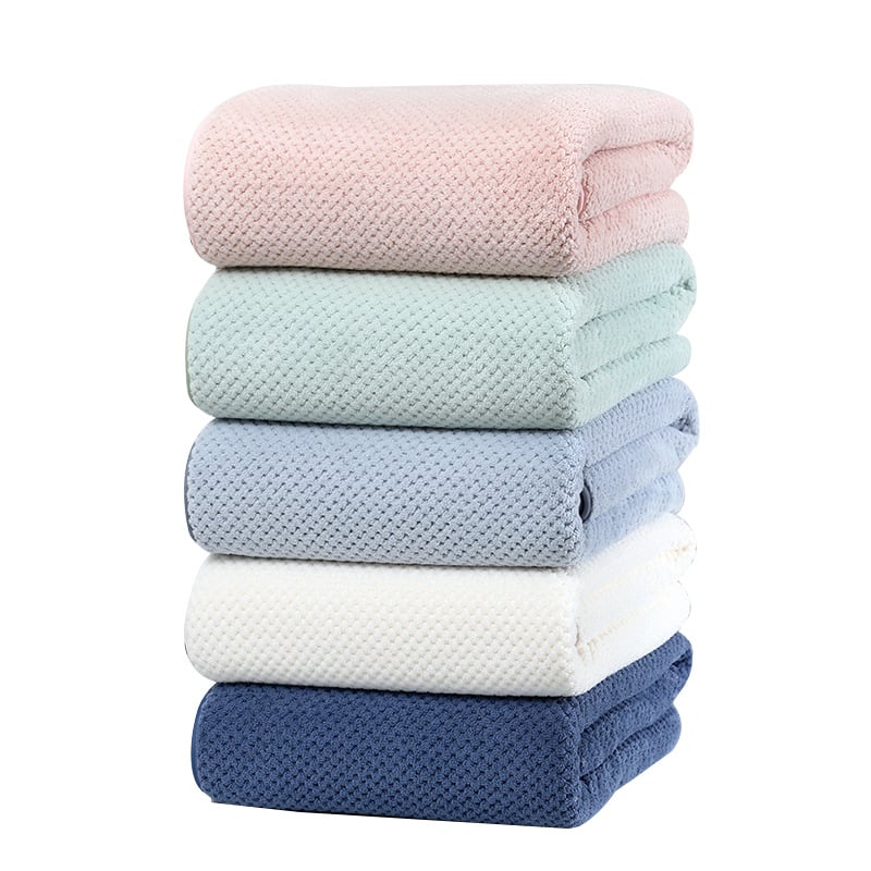 Korallos frottírtörölköző, 150D, 400–500 g, Testreszabás elérhető