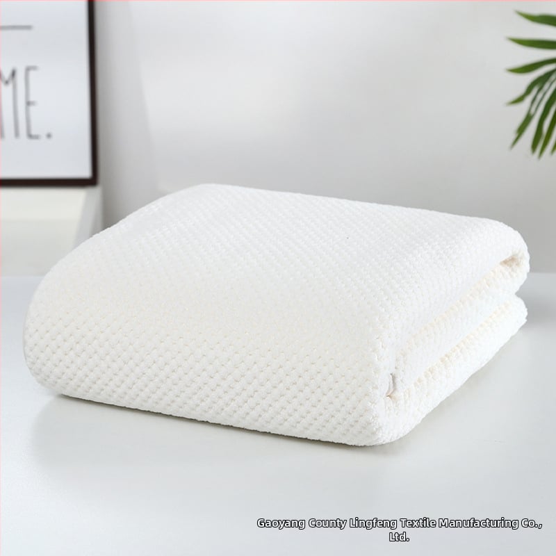 Korallos frottírtörölköző, 150D, 400–500 g, Testreszabás elérhető