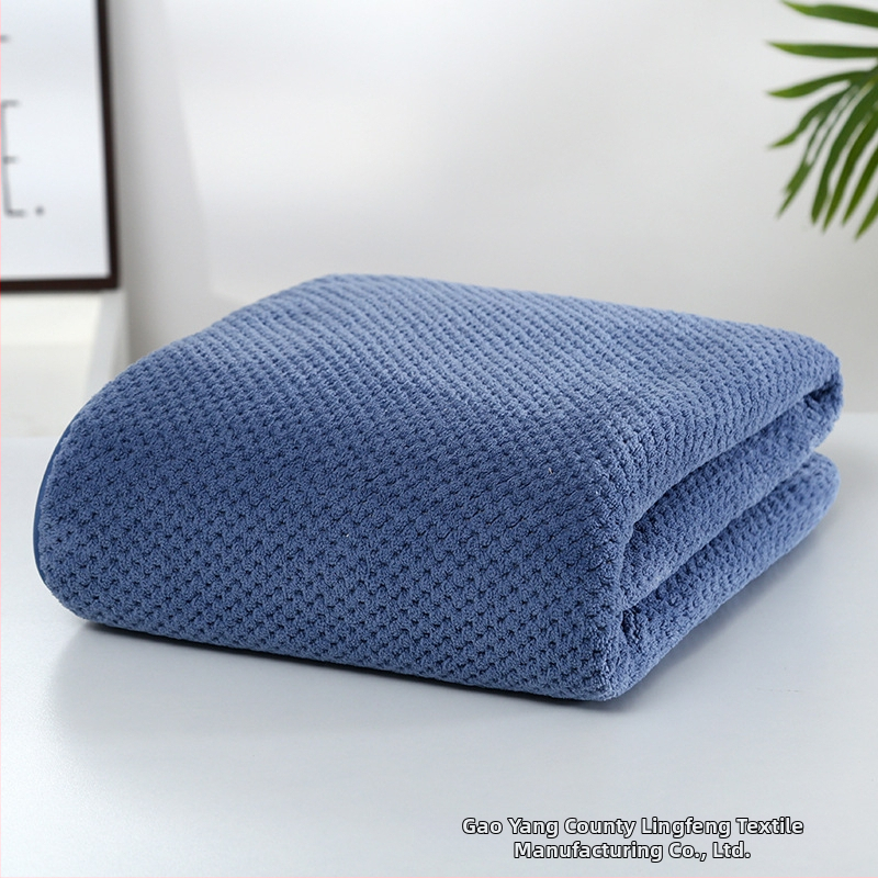 Korallos frottírtörölköző, 150D, 400–500 g, Testreszabás elérhető