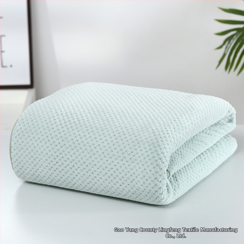 Korallos frottírtörölköző, 150D, 400–500 g, Testreszabás elérhető