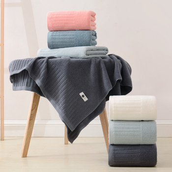 Prosop de baie și plajă — bumbac, jacquard, 300–400 g, 32 fibre, Thousand Bamboo