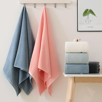 Prosop de baie și plajă — bumbac, jacquard, 300–400 g, 32 fibre, Thousand Bamboo