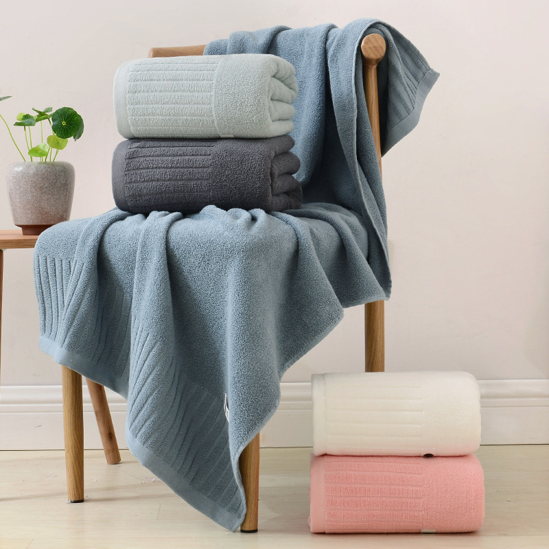 Prosop de baie și plajă — bumbac, jacquard, 300–400 g, 32 fibre, Thousand Bamboo