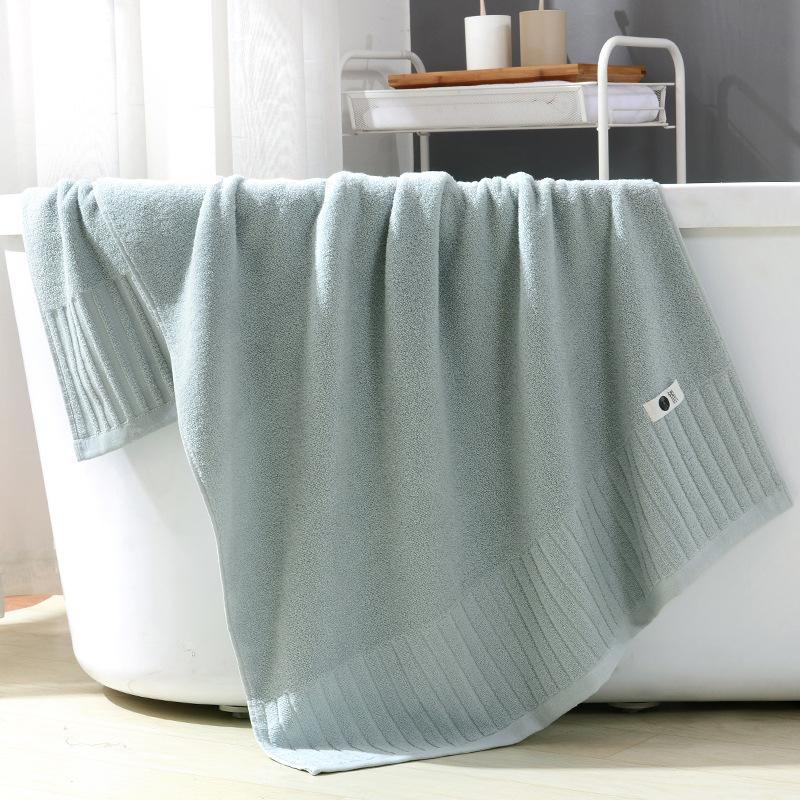 Prosop de baie și plajă — bumbac, jacquard, 300–400 g, 32 fibre, Thousand Bamboo