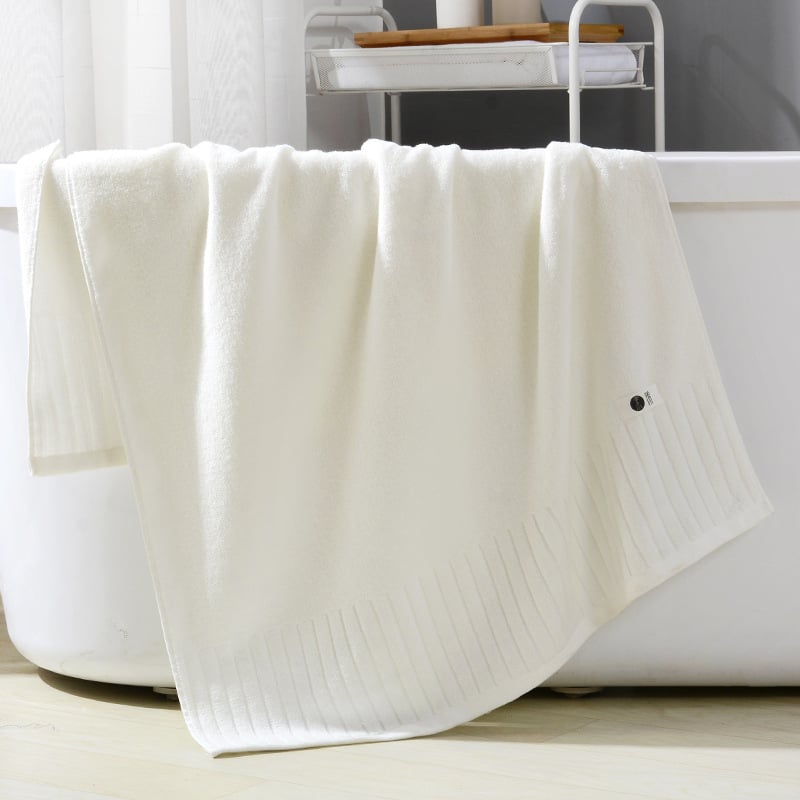 Prosop de baie și plajă — bumbac, jacquard, 300–400 g, 32 fibre, Thousand Bamboo