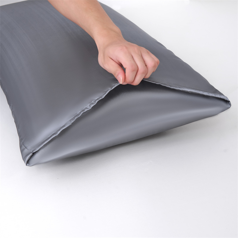 Fețe de pernă din poliester 100%, țesătură ice silk, imprimare reactive, stil modern minimalist