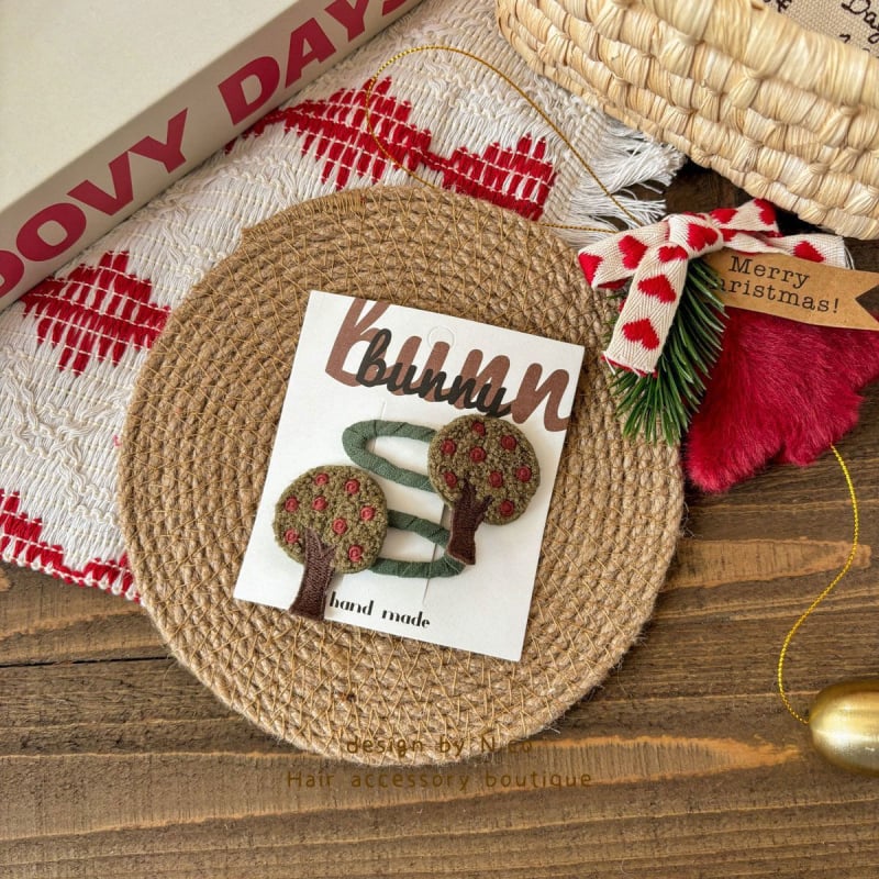 Детски клип за коса с анимационно зайче - плат, Tie-Dye ефект, модел със малки животни, за деца