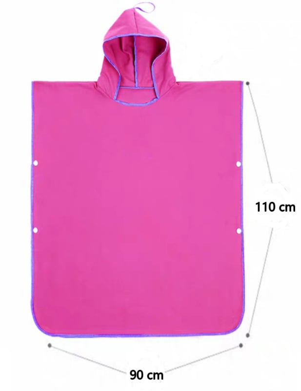 Nord Mikrovlakana kapuljača ručnik – upijajući, brzo suši, otisnuto, 200–300 g, 16 niti
