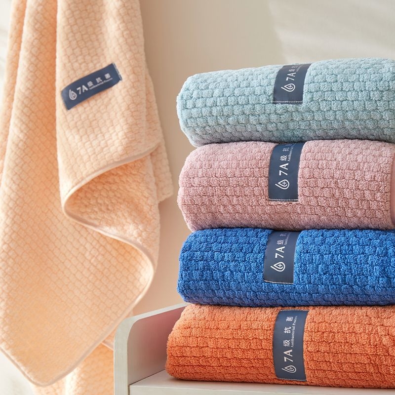 Prosop de baie Coral Velvet – moale, absorbant, uscare rapidă; pentru baie/plajă; poliester 150D Jacquard, sub 100 g