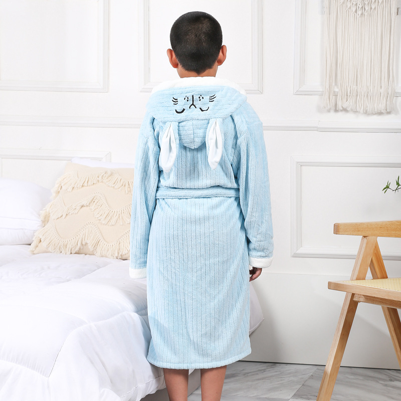 Παιδική πετσέτα μπάνιου με κουκούλα από φλις κοραλλιού, ζακάρ 150D, βάρος άνω των 500 g, σύνθεση 80/20, δυνατότητα προσαρμογής