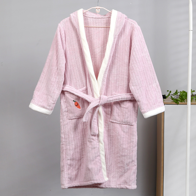 Παιδική πετσέτα μπάνιου με κουκούλα από φλις κοραλλιού, ζακάρ 150D, βάρος άνω των 500 g, σύνθεση 80/20, δυνατότητα προσαρμογής