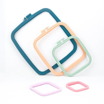 Kvadratinis siuvimo rėmas — kryžminio siuvimo rinkinys, ABS medžiaga, kilmė Zhejiang