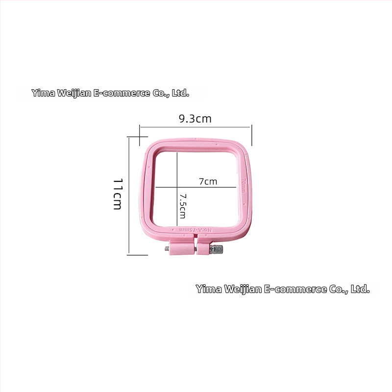 Kvadratinis siuvimo rėmas — kryžminio siuvimo rinkinys, ABS medžiaga, kilmė Zhejiang