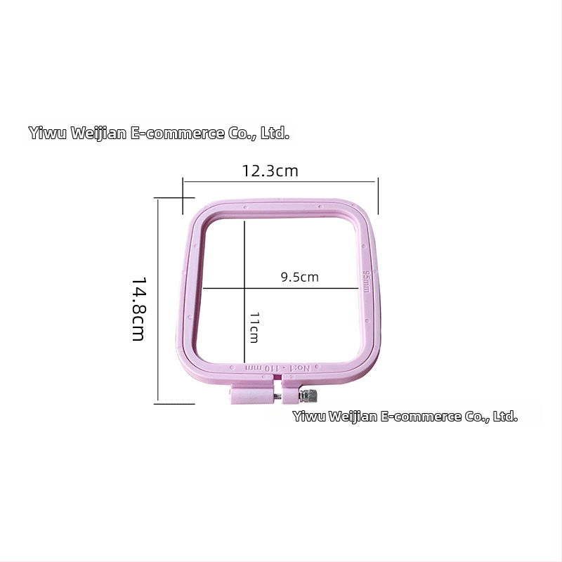 Kvadratinis siuvimo rėmas — kryžminio siuvimo rinkinys, ABS medžiaga, kilmė Zhejiang