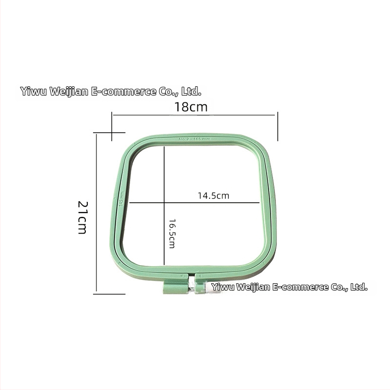 Kvadratinis siuvimo rėmas — kryžminio siuvimo rinkinys, ABS medžiaga, kilmė Zhejiang