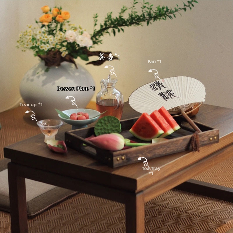 Порцеланова плодова чиния, новокитайски стил